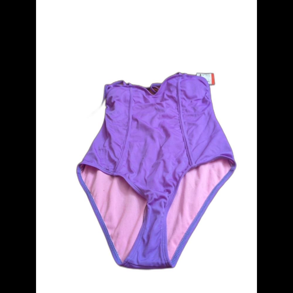 Everyday California One Piece Swimsuit Sz M  Purple Color